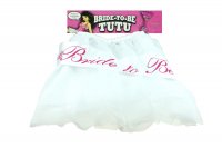 BRIDE TO BE TUTU WHITE