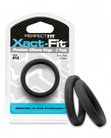 PERFECT FIT XACT-FIT #14 2 PK BLACK