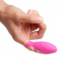 FRISKY BANG HER SILICONE G SPOT FINGER VIBE (Out Mid Sep)
