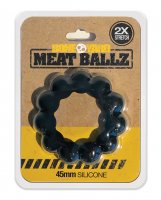 BONEYARD MEAT BALLZ 45MM COCK RING BLACK