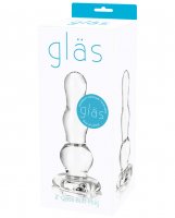Glas 4' Butt Plug - Clear
