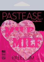 PASTEASE LOVE MILF NEON PINK DISCO HEART