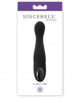 DISCONTINUED $Sincerely G-Spot Vibe - Black