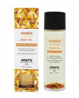 EXSENS of Paris Organic Body Oil w/Stones - Amber Jojoba 100 ml