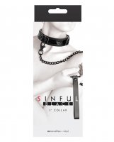 Sinful 1' Collar - Black