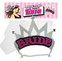 (D) BRIDE TO BE TIARA