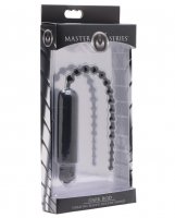 Master Series Dark Rod Vibrating Beaded Silicone Sound