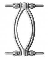 Master Series Stainless Steel Pussy Clamp