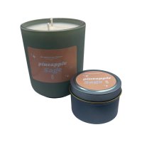 PRIDE CANDLE PINEAPPLE SAGE