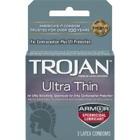 TROJAN ULTRA THIN ARMOR 3PK SPERMICIDAL