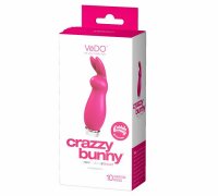 CRAZZY BUNNY RECHARGEABLE MINI VIBE PRETTY IN PINK