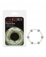 Steel Beaded Silicone Ring - X Large