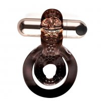 JAYDEN ROSE GOLD RECHARGEABLE VIBRATING ERECTION RING