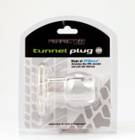PERFECT FIT TOY TUNNEL PLUG MED ICE CLEAR(out April)