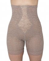 Rago Shapewear High Waist Long Leg Shaper Mocha MD