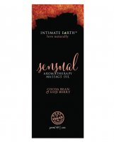 Intimate Earth Sensual Massage Oil Foil - 30ml Cocoa Bean/Gogi Berry