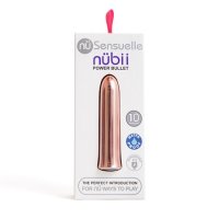 Sensuelle Nubii 10-Function Bullet Rechargeable Rose Gold