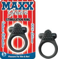 MAXX GEAR STIMULATION RING BLACK