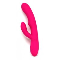 FemmeFunn Ultra Rabbit 21 Function 3 Motors USB Rechargeable Memory Function Silicone Waterproof Pink