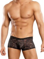 MINI SHORT STRETCH LACE BLACK LARGE