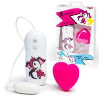 Tokidoki Pink Heart Clitoral Vibe Silicone 3 Speed 4 Fuction