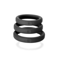 XACT FIT SILICONE RINGS #14 #15 #16 BLACK(out Dec)