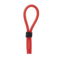 SILICONE STUD LASSO RED