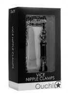 (WD) VICE NIPPLE CLAMPS BLACK