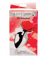 BootySparks Red Rose Anal Plug Large
