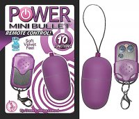 POWER MINI BULLET REMOTE CONTROL PURPLE