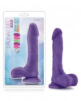 Blush Au Naturel Bold Thrill 8.5' Dildo - Pruple