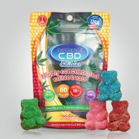 EXPERIENCE CBD 60MG SOUR GUMMY BEARS 4PC (NET)