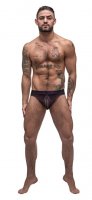 AIROTIC MESH ENHANCER THONG SMALL/MEDIUM BLACK