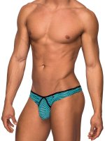 MINI THONG TRANQUIL ABYSS SEA BLUE/ BLACK LARGE/ XL