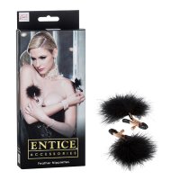 (D) ENTICE FEATHER NIPPLETTES