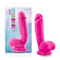 Au Natural - Bold - Pound - 8.5in Dildo - Pink