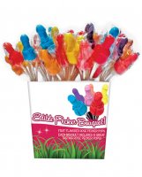 Pecker Candy Bouquet Display - 12 Six Piece Bouquets