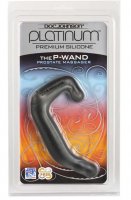 (D) PLATINUM SILICONE P WAND CHARCOAL