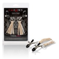 Playful Tassels Nipple Clamps Gold