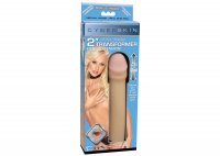 (D) CYBERSKIN 2IN XTRA THICK TRANSFORMER PENIS EXTENSION LIGHT