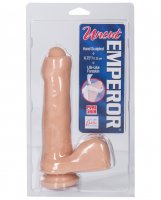Uncut Emperor Soft Dong w/Suction Cup - Ivory