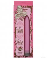 Naughty Secret 7' Velvet Desire Waterproof Vibe - Pink