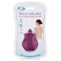 CLOUD 9 HEALTH & WELLNESS FLUTTER ORAL TONGUE STIMULATOR PLUM