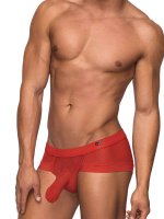 MICRO MINI HOSE SHORT MEDIUM RED