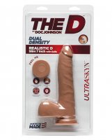 The D 7' Realistic D Slim w/Balls - Caramel