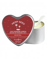 CANDLE 3 IN 1 HEART KISS OR TELL 4OZ CANDLE