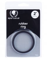 Spartacus 2' Rubber Cock Ring - Black