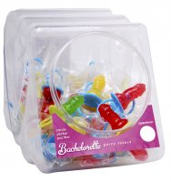 BACHELORETTE CANDY PECKER PACIFIER (48 PER DISPLAY)