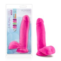 AU NATUREL BOLD PLEASER 7 IN DILDO PINK