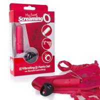 SCREAMING O REMOTE CONTROL PANTY VIBE RED(out July)